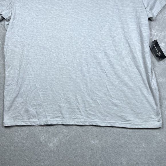 INC INTERNATIONAL CONCEPTS Henley T-Shirt Mens Size XXL Light Gray NWT - Picture 4 of 11